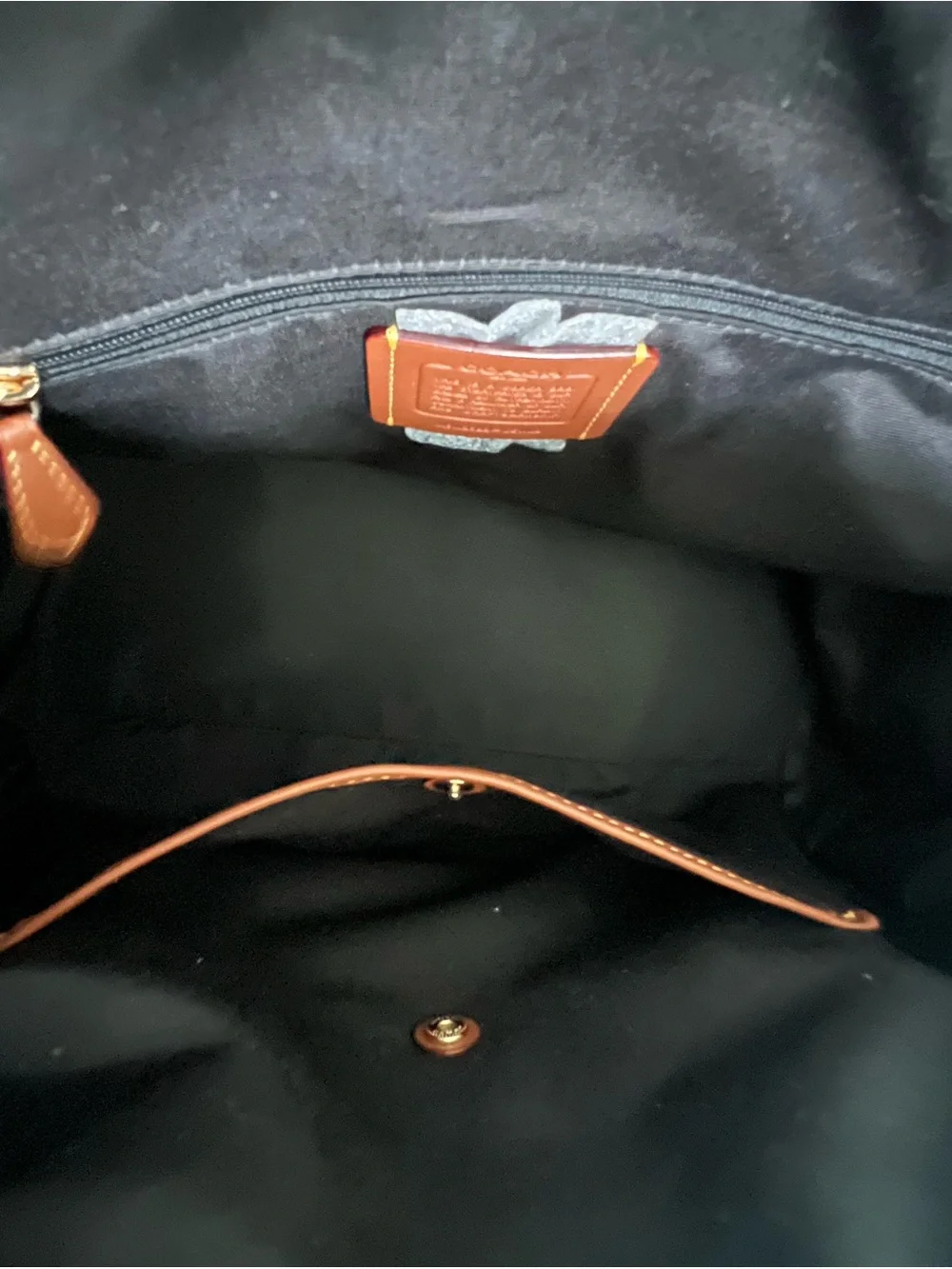 Coach Large Rowan Satchel In Signature Leather With Wallet
